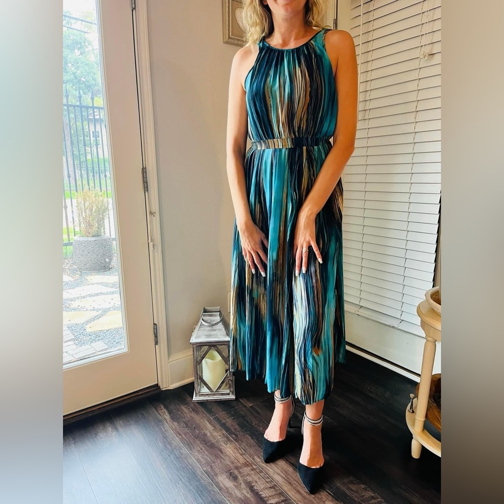 Blue summer dress